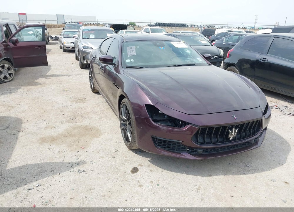2019 MASERATI GHIBLI S GRANLUSSO VIN: ZAM57YSL8K1312731