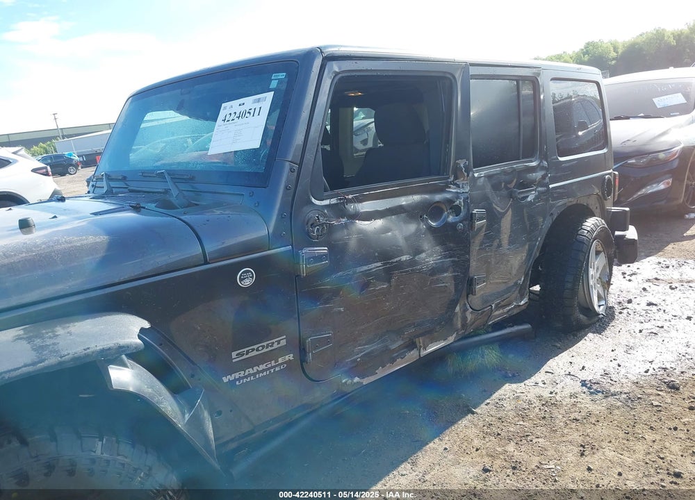 2017 JEEP WRANGLER UNLIMITED VIN: 1C4BJWDG2HL734066