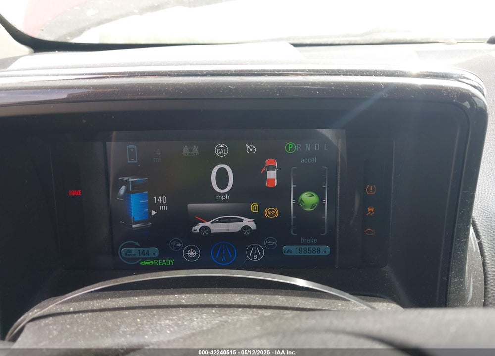 2013 CHEVROLET VOLT VIN: 1G1RB6E42DU133804