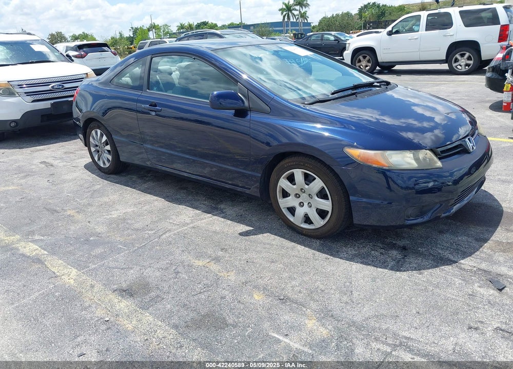 2007 HONDA CIVIC LX VIN: 2HGFG12657H549102