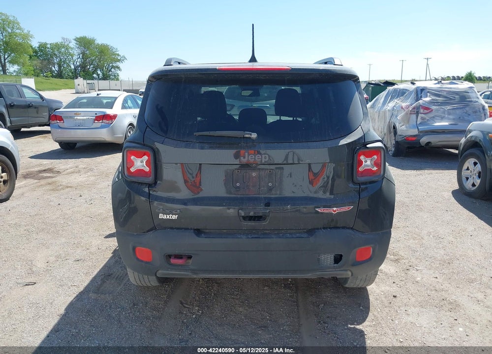 2018 JEEP RENEGADE TRAILHAWK 4X4 VIN: ZACCJBCB0JPG78827