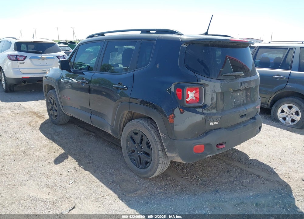 2018 JEEP RENEGADE TRAILHAWK 4X4 VIN: ZACCJBCB0JPG78827