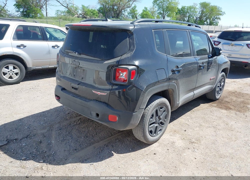 2018 JEEP RENEGADE TRAILHAWK 4X4 VIN: ZACCJBCB0JPG78827