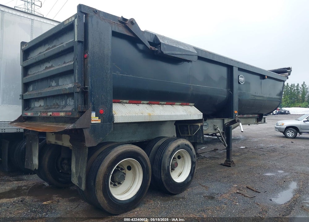 2017 MAC TRAILER MFG SEMI DUMP TRAILER VIN: 5MADA2726HC040359