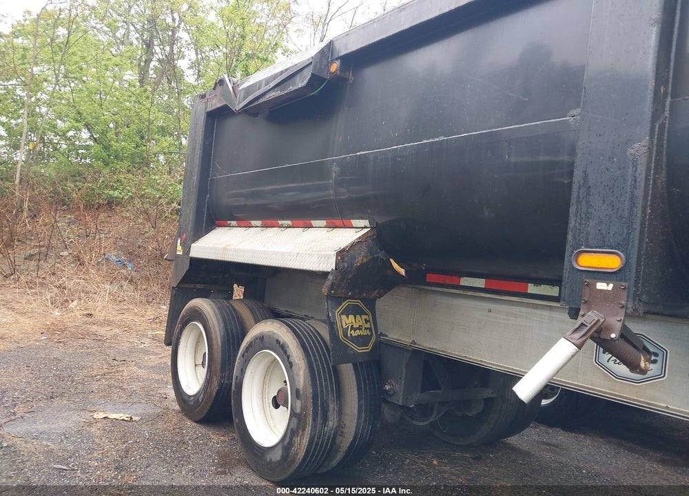 2017 MAC TRAILER MFG SEMI DUMP TRAILER VIN: 5MADA2726HC040359