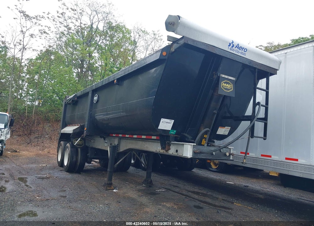 2017 MAC TRAILER MFG SEMI DUMP TRAILER VIN: 5MADA2726HC040359
