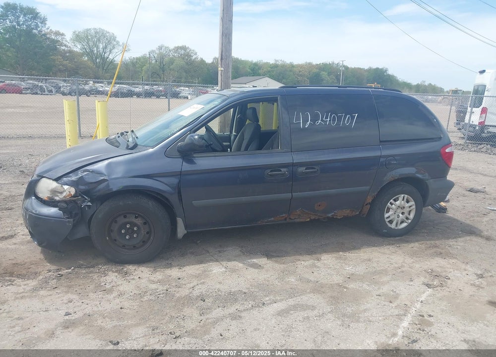 2007 DODGE CARAVAN VIN: 1D4GP25R57B171700