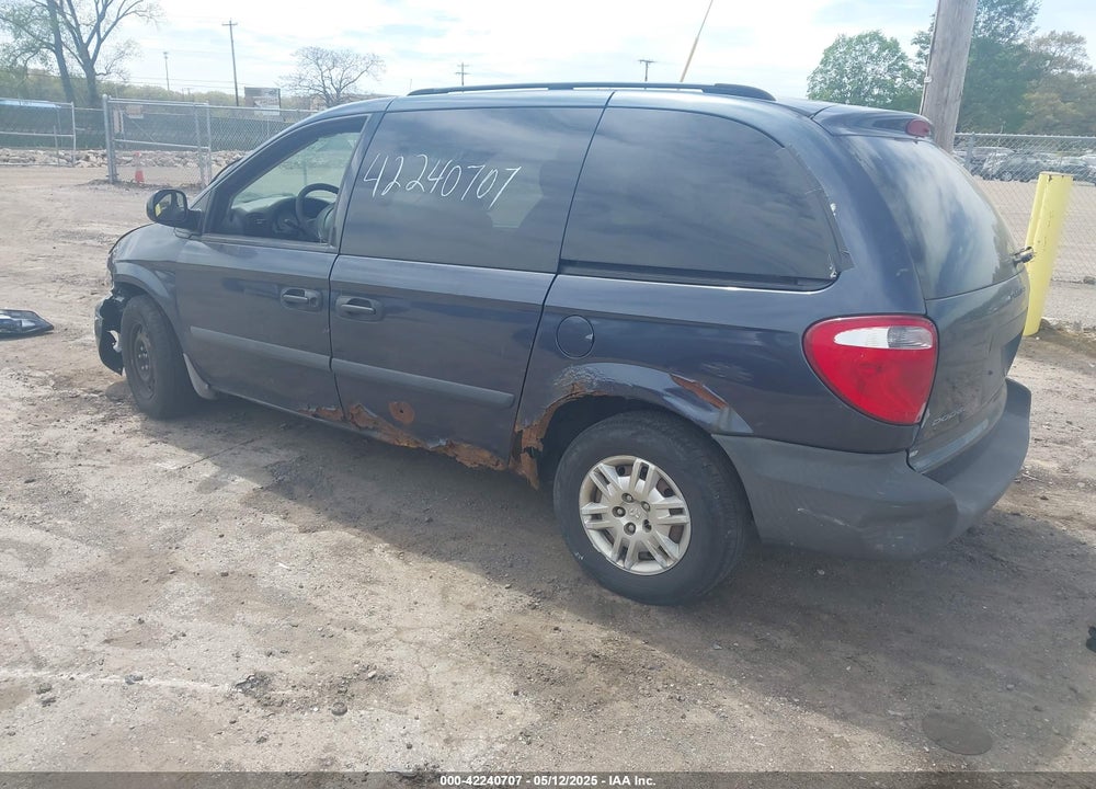 2007 DODGE CARAVAN VIN: 1D4GP25R57B171700