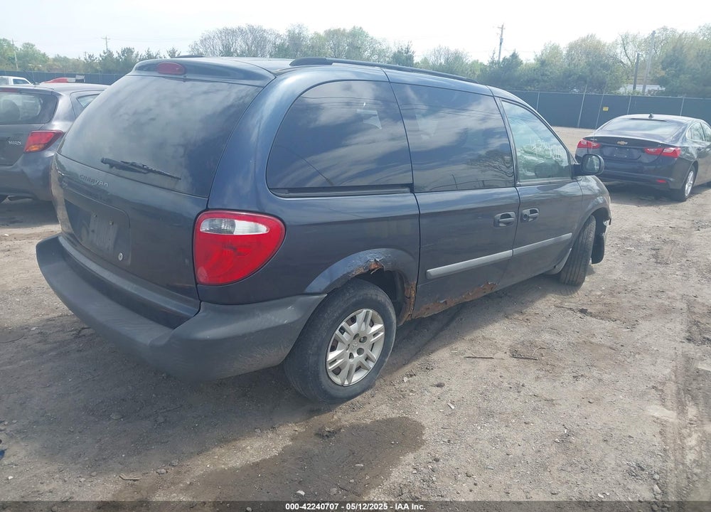 2007 DODGE CARAVAN VIN: 1D4GP25R57B171700