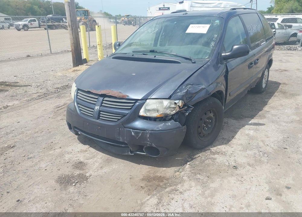 2007 DODGE CARAVAN VIN: 1D4GP25R57B171700