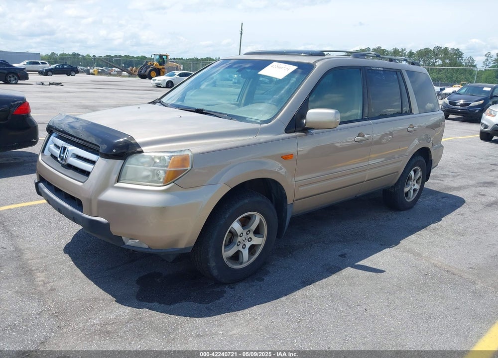 2007 HONDA PILOT VIN: 5FNYF28547B000866