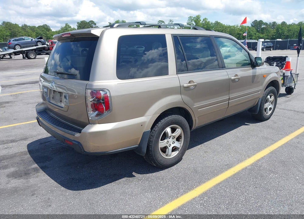 2007 HONDA PILOT VIN: 5FNYF28547B000866
