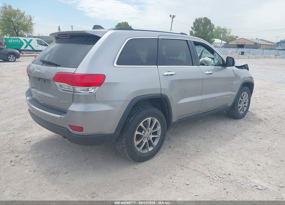 2015 JEEP GRAND CHEROKEE LIMITED VIN: 1C4RJFBG9FC898123