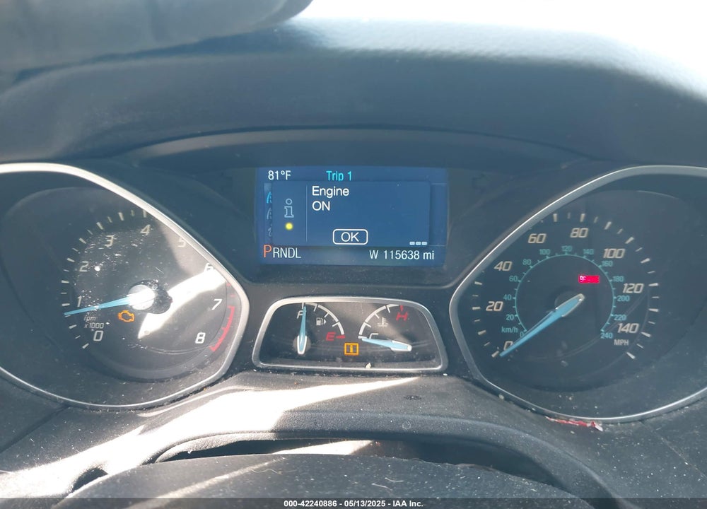 2014 FORD FOCUS VIN: 1FADP3K21EL229294