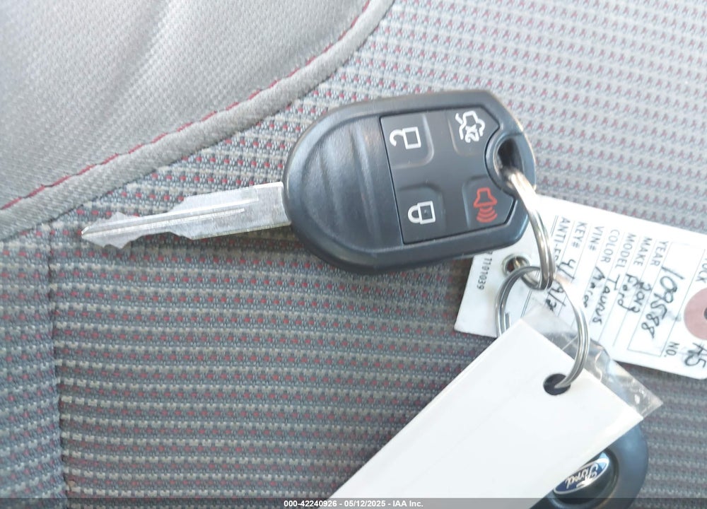 2012 FORD TAURUS VIN: 1FAHP2EW5CG120997