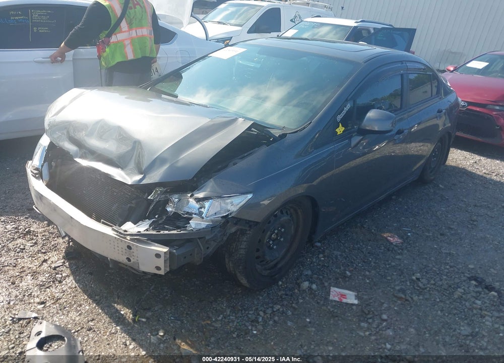 2013 HONDA CIVIC VIN: 2HGFB6E50DH710627