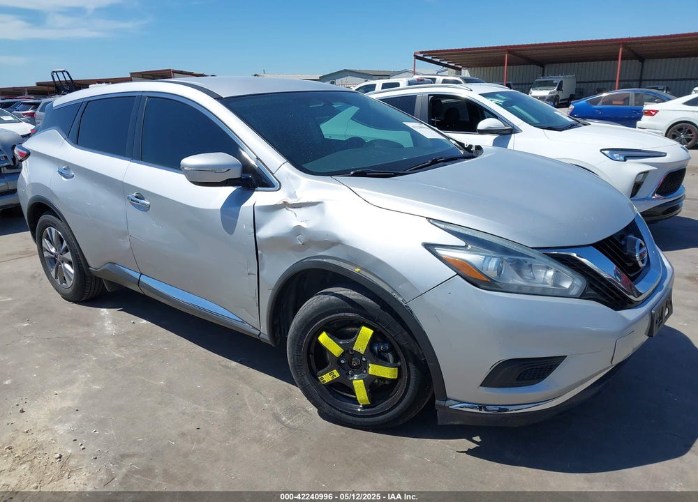 2015 NISSAN MURANO S VIN: 5N1AZ2MGXFN241567