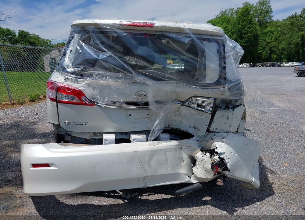 2012 NISSAN QUEST SL VIN: JN8AE2KP8C9034008