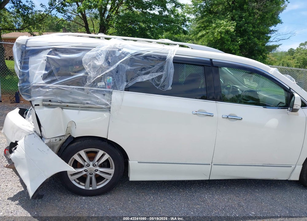 2012 NISSAN QUEST SL VIN: JN8AE2KP8C9034008