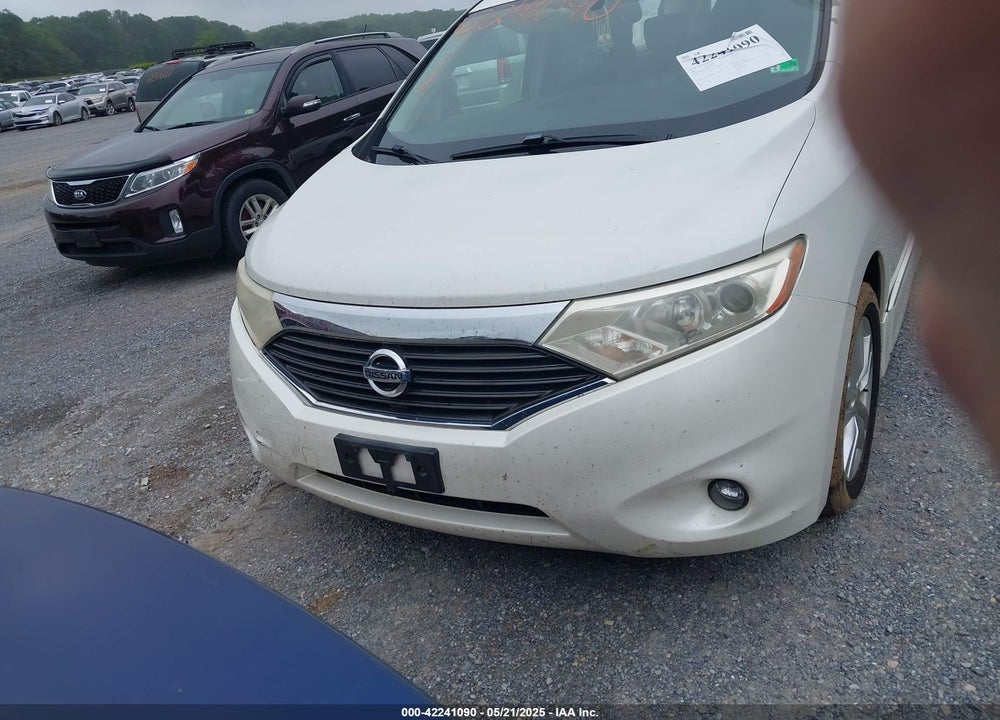 2012 NISSAN QUEST SL VIN: JN8AE2KP8C9034008