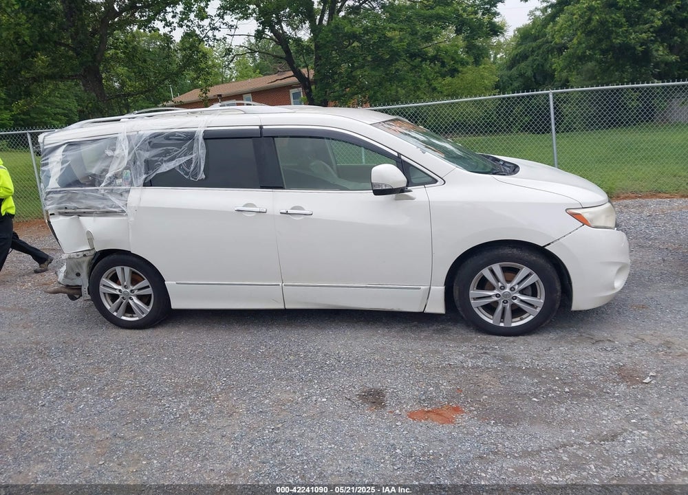 2012 NISSAN QUEST SL VIN: JN8AE2KP8C9034008