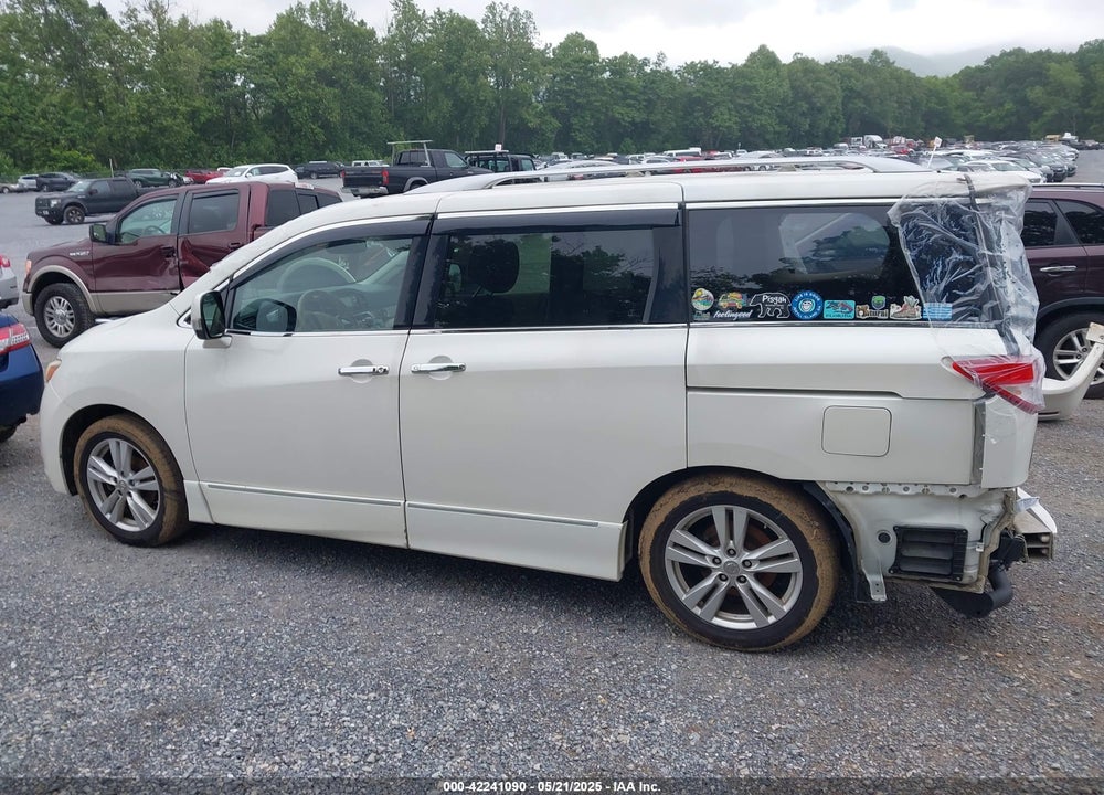 2012 NISSAN QUEST SL VIN: JN8AE2KP8C9034008