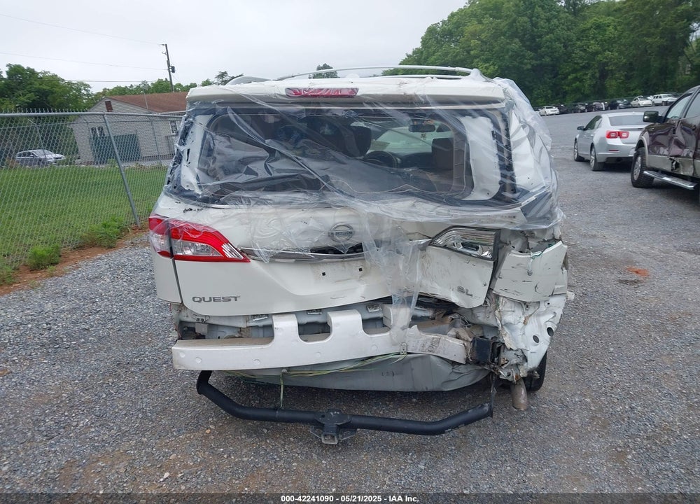2012 NISSAN QUEST SL VIN: JN8AE2KP8C9034008