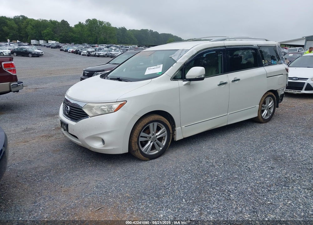 2012 NISSAN QUEST SL VIN: JN8AE2KP8C9034008
