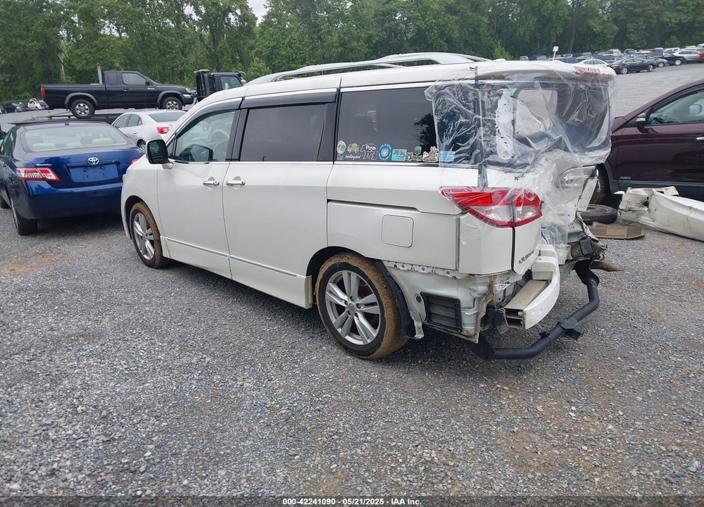 2012 NISSAN QUEST SL VIN: JN8AE2KP8C9034008