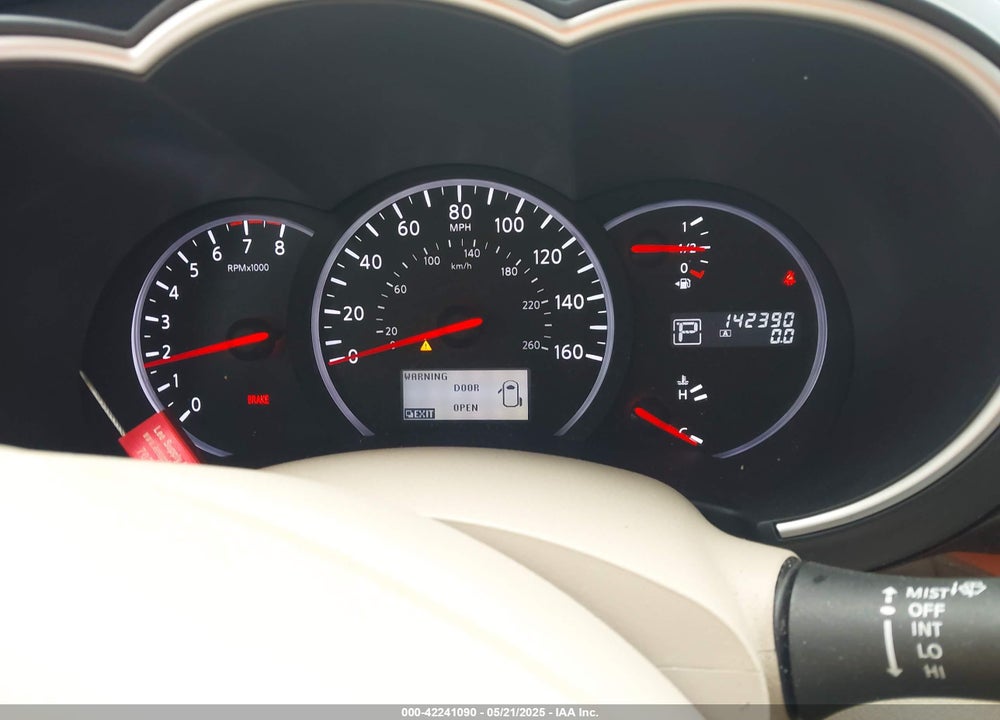 2012 NISSAN QUEST SL VIN: JN8AE2KP8C9034008