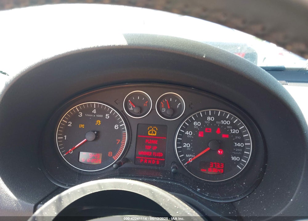 2007 AUDI A3 3.2 VIN: WAUKD78P67A184966