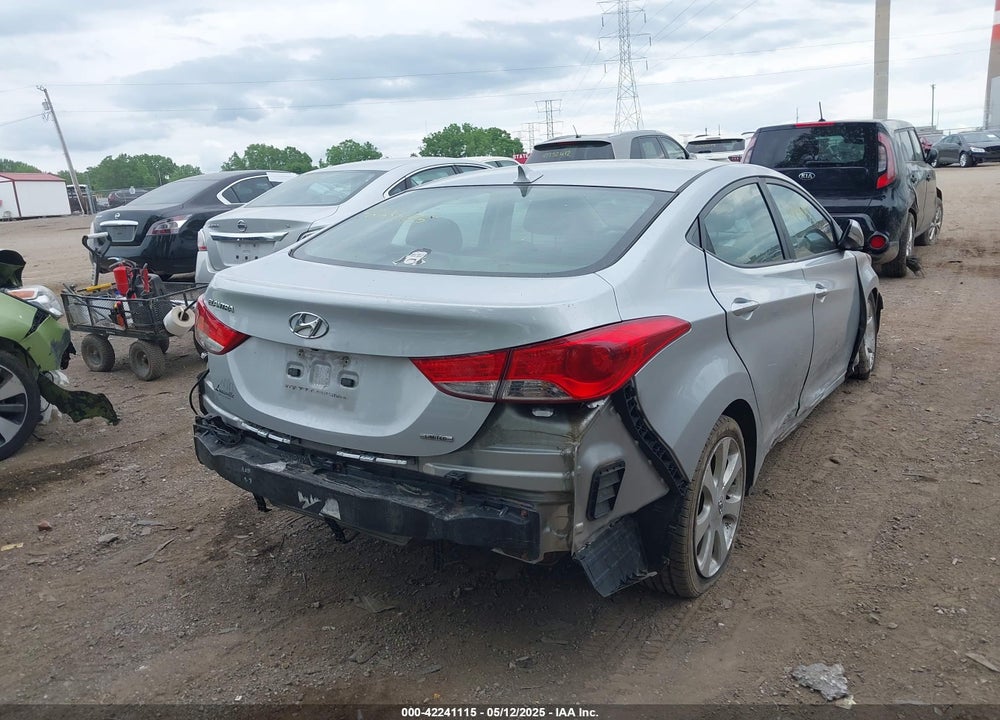 2011 HYUNDAI ELANTRA VIN: 5NPDH4AE3BH046925