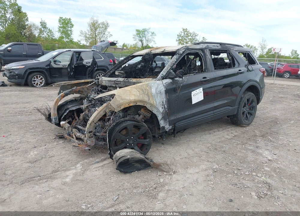 2020 FORD EXPLORER ST VIN: 1FM5K8GC3LGA90153