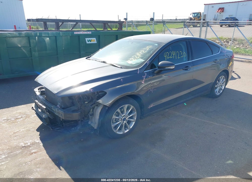 2017 FORD FUSION SE VIN: 3FA6P0HDXHR299320