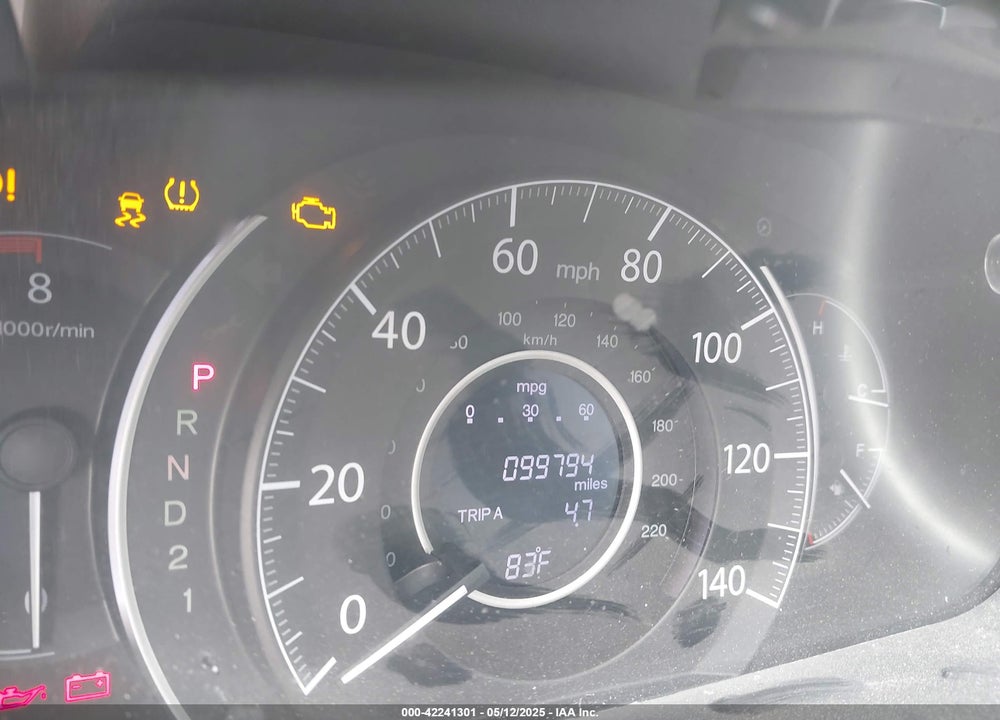 2014 HONDA CR-V LX VIN: 5J6RM4H36EL058325