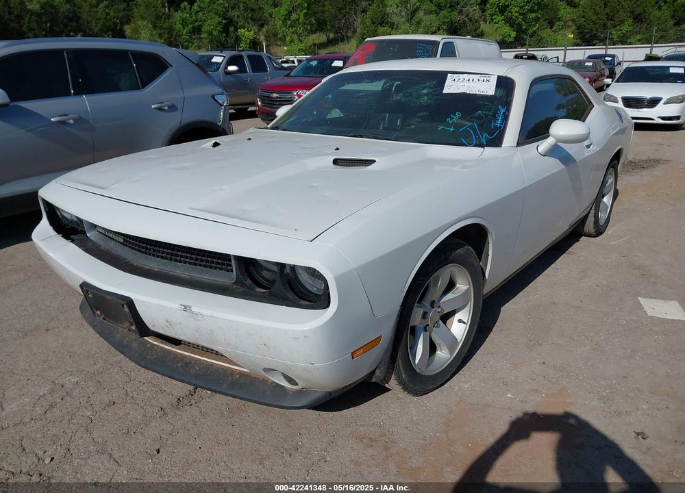 2012 DODGE CHALLENGER VIN: 2C3CDYAG8CH176598