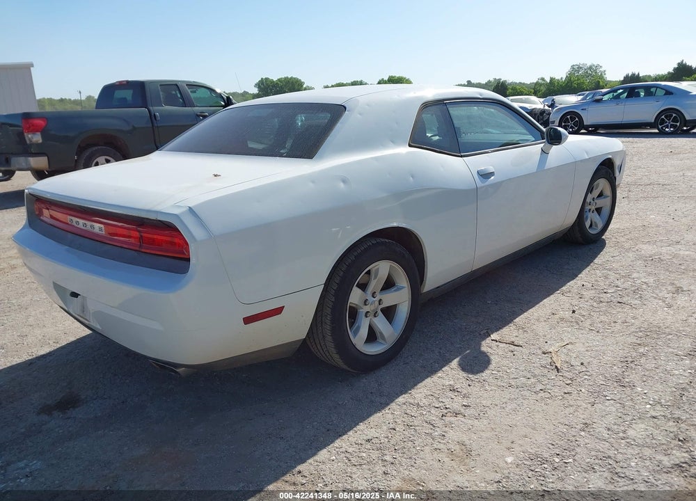 2012 DODGE CHALLENGER VIN: 2C3CDYAG8CH176598