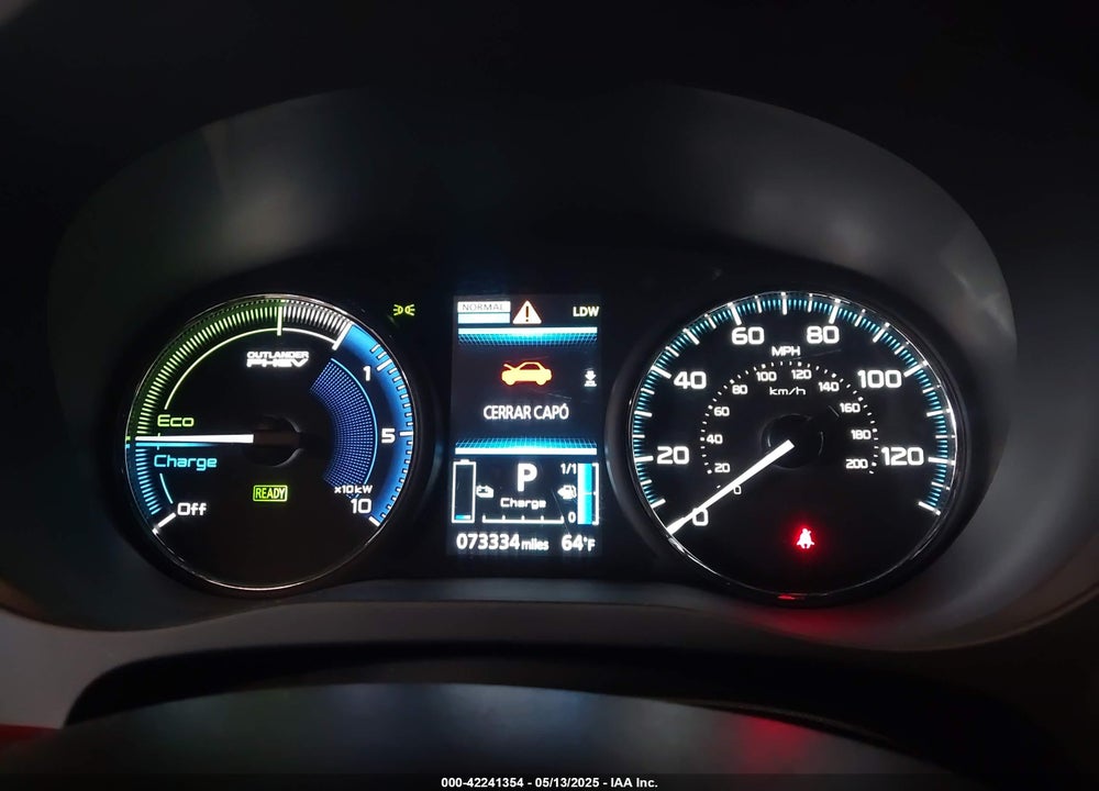 2022 MITSUBISHI OUTLANDER PHEV VIN: JA4J2VA72NZ025597