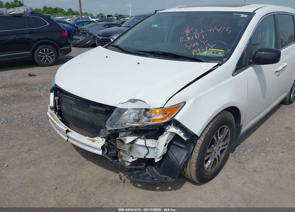 2012 HONDA ODYSSEY EX-L VIN: 5FNRL5H62CB059481