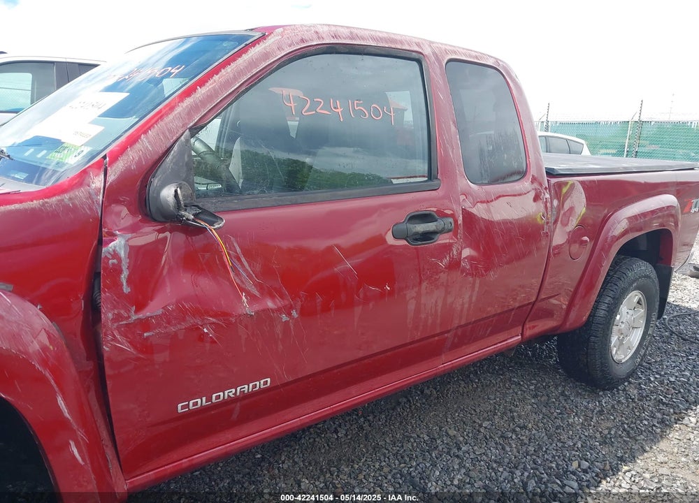 2005 CHEVROLET COLORADO LS VIN: 1GCDT196258122275