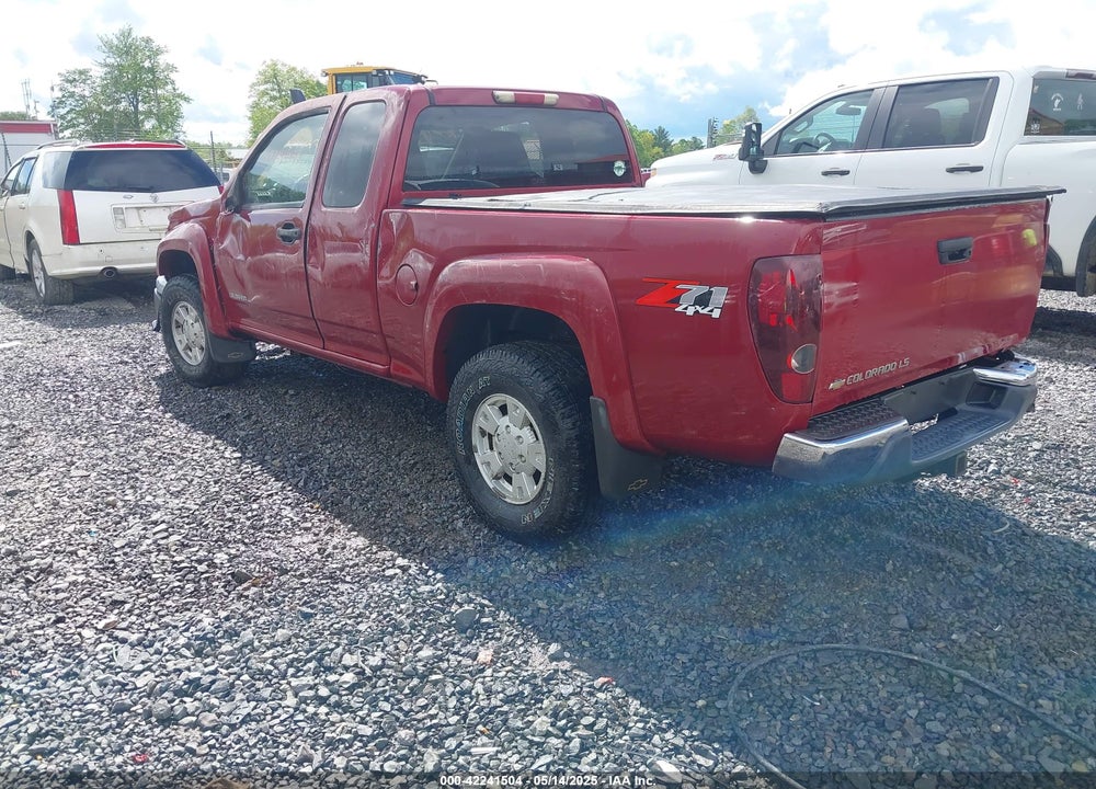 2005 CHEVROLET COLORADO LS VIN: 1GCDT196258122275