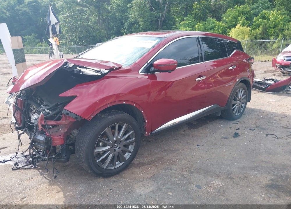 2021 NISSAN MURANO VIN: 5N1AZ2BJ6MC141439