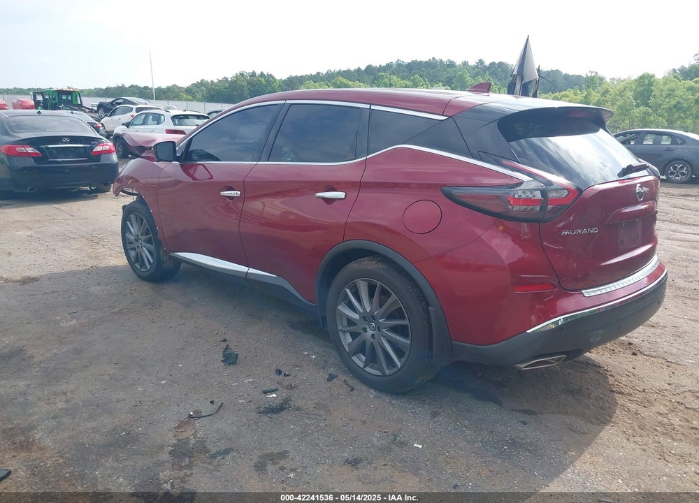 2021 NISSAN MURANO VIN: 5N1AZ2BJ6MC141439