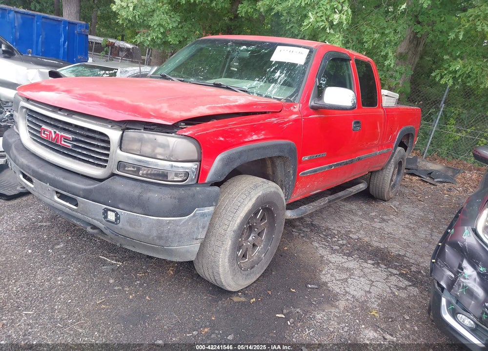 2001 GMC SIERRA 2500HD VIN: 1GTHC29U21E166049
