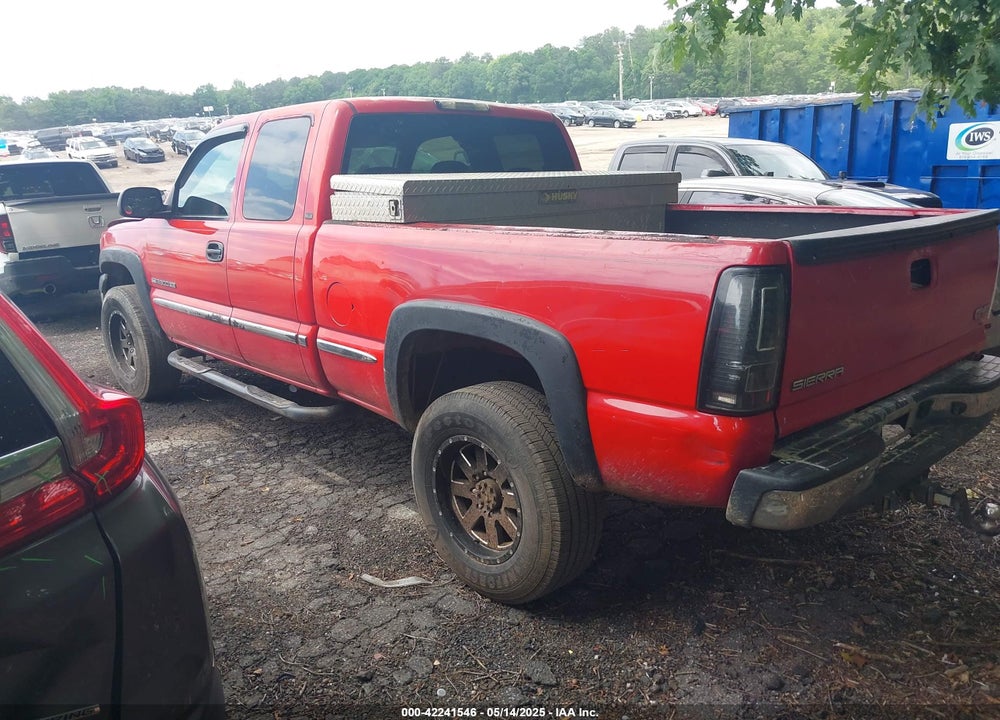 2001 GMC SIERRA 2500HD VIN: 1GTHC29U21E166049