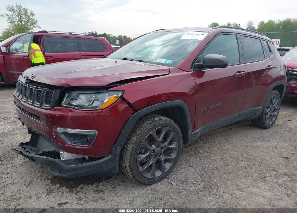 2021 JEEP COMPASS 80TH ANNIVERSARY 4X4 VIN: 3C4NJDEB9MT551945