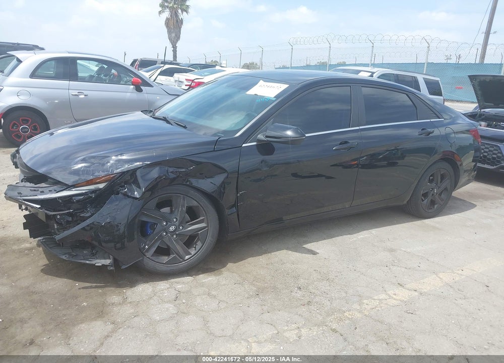 2022 HYUNDAI ELANTRA VIN: KMHLP4AG3NU356823