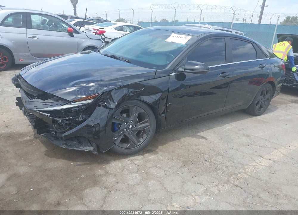 2022 HYUNDAI ELANTRA VIN: KMHLP4AG3NU356823