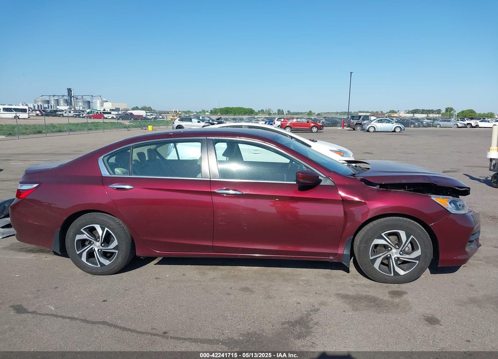 2016 HONDA ACCORD VIN: 1HGCR2F38GA025704