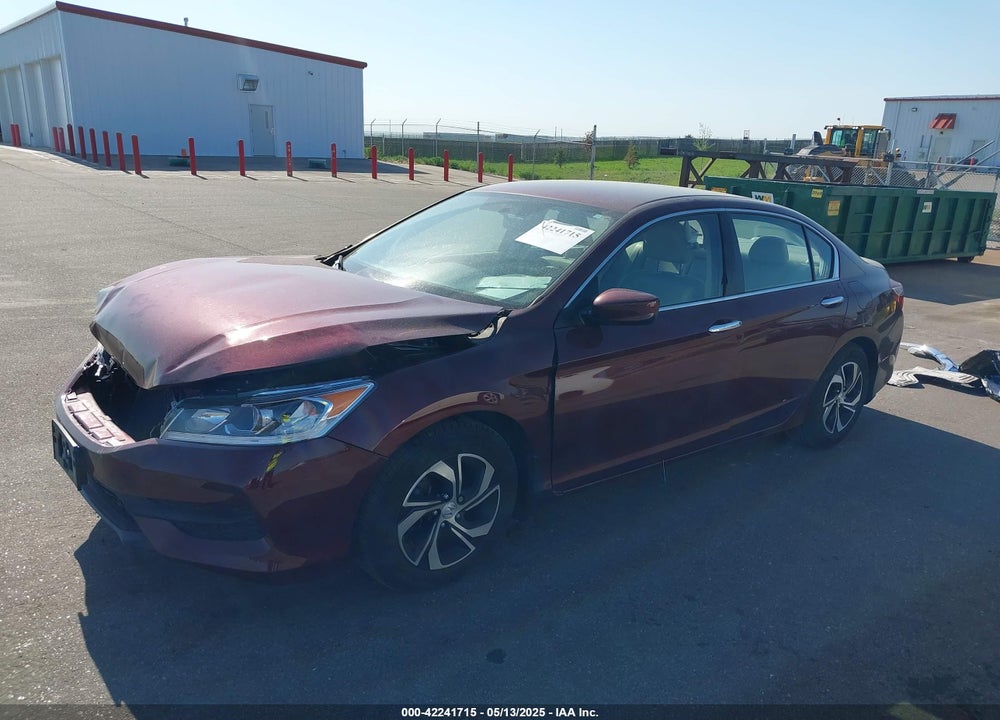 2016 HONDA ACCORD VIN: 1HGCR2F38GA025704